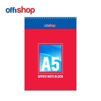 Блокнот А5 със спирала, малки квадратчета, 50 листа