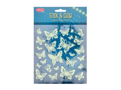 Светещи стикери DACO  “Пеперуди”