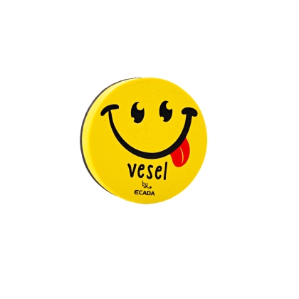 Гъба за магнитна дъска Daco кръгла Smile