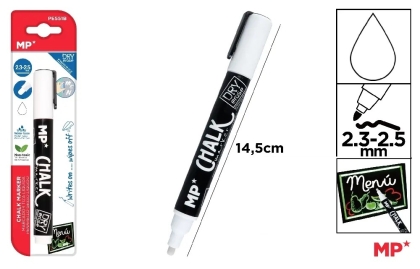 MP Тебеширен маркер, БЯЛ