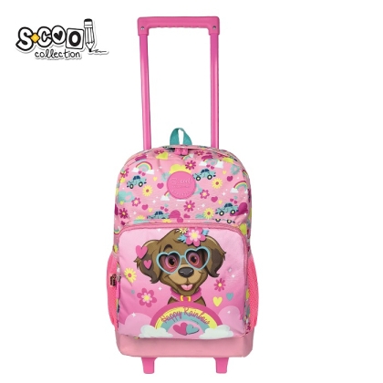 Раница на колелца SCOOL® LITTLE PUPPY, 16L
