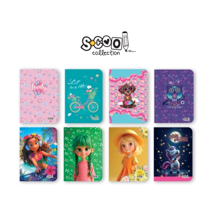 Тетрадки SCOOL А5,20л.,ТШР