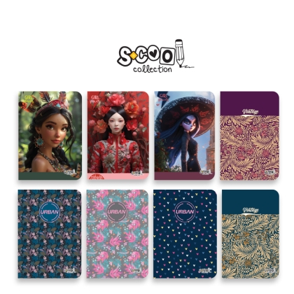 Тетрадки SCOOL А5,60л.,РЕД