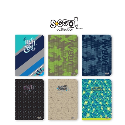 Тетрадки SCOOL А4,60л.,РЕД