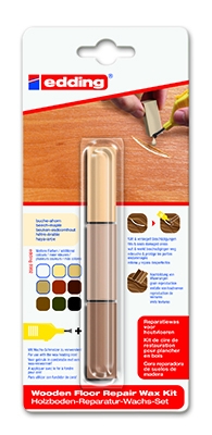 восъчни блокчета edding 8902 за дървен под - бук, клен