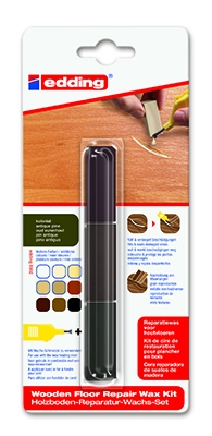  восъчни блокчета edding 8902 за дървен под - стар бор