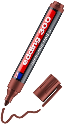 E-300 РМ перманентен маркер черен 