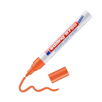 Маркер edding® 8750 industry paint marker - оранжев