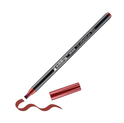 Маркер за калиграфия edding® 1255 Calligraphy pen, 5 mm - карминов