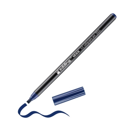 Маркер за калиграфия edding® 1255 Calligraphy pen 3.5 mm - син