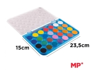 Акварелни бои MP кутия 28 цвята