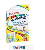 Пастели за стъкло edding 16 FUNTASTICS Window