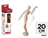 Дървен модел MP Artix на човешко тяло 20см