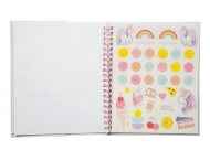 Комплект за рисуване и оцветяване MP Fantasy стикери + маркери в тефтер - UNICORN