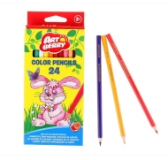 Цветни моливи ErichKrause ArtBerry® шестоъгълни, 24 цвята