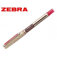 Ролер Zebra BE-DX7 с връх на игла, 0.7 mm, червен