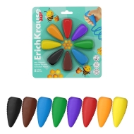 Восъчни пастели ErichKrause® Baby Forms, 8 цвята