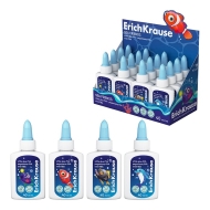 Бяло PVA лепило ErichKrause® EasyStick Sea Friends, 40 ml, микс