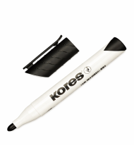 Mаркер за бяла дъска KORES® K-Marker с объл връх