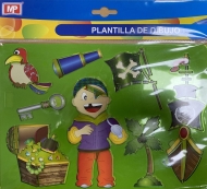 Шаблон за рисуване MP на тема Пирати