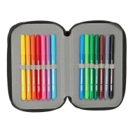 Несесер с три ципа SAFTA MINECRAFT, 37 части