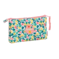 Несесер с три ципа SAFTA VAIANA, празен