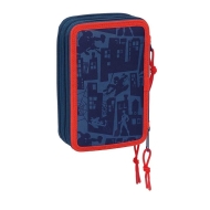 Несесер с три ципа SAFTA SPIDER-MAN, 37 части