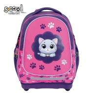 Анатомична раница SCOOL® THINK PINK с твърдо дъно, 24L