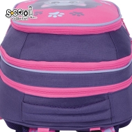 Анатомична раница SCOOL® THINK PINK с твърдо дъно, 24L
