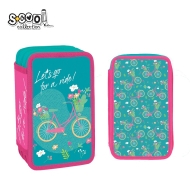 Несесер с 3 ципа SCOOL® LET'S GO FOR A RIDE, 39 части