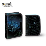 Несесер с 1 ципп SCOOL® FOOTBALL, празен