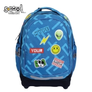 Анатомична раница SCOOL® с твърдо дъно, 24L