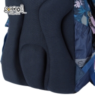 Анатомична раница SCOOL® URBAN TROPICAL, олекотена