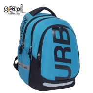 Анатомична раница SCOOL® URBAN BLUE, олекотена