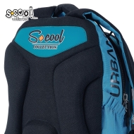 Анатомична раница SCOOL® URBAN BLUE, олекотена