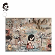 Папка A4 с  цип JANET “LOTUS LOVER”